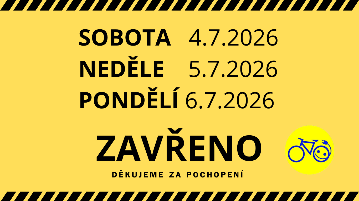 4.7. - 6.7.2026 ZAVŘENO